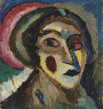 La mujer griega Alexej von Jawlensky Expresionismo Pinturas al óleo